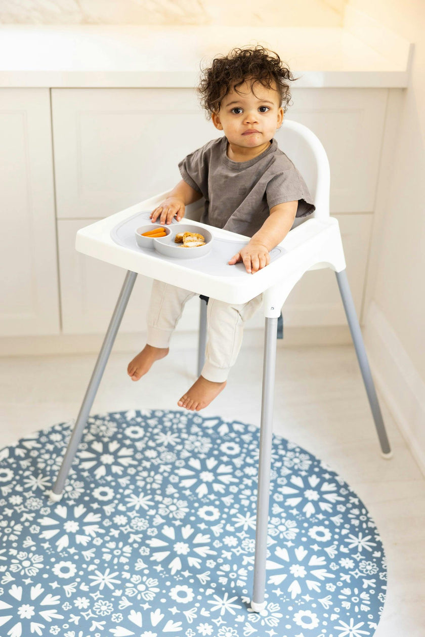 Catch All Mat for Mealtime & Playtime Mess