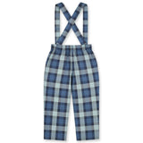 Plaid Pant with Removable Suspenders