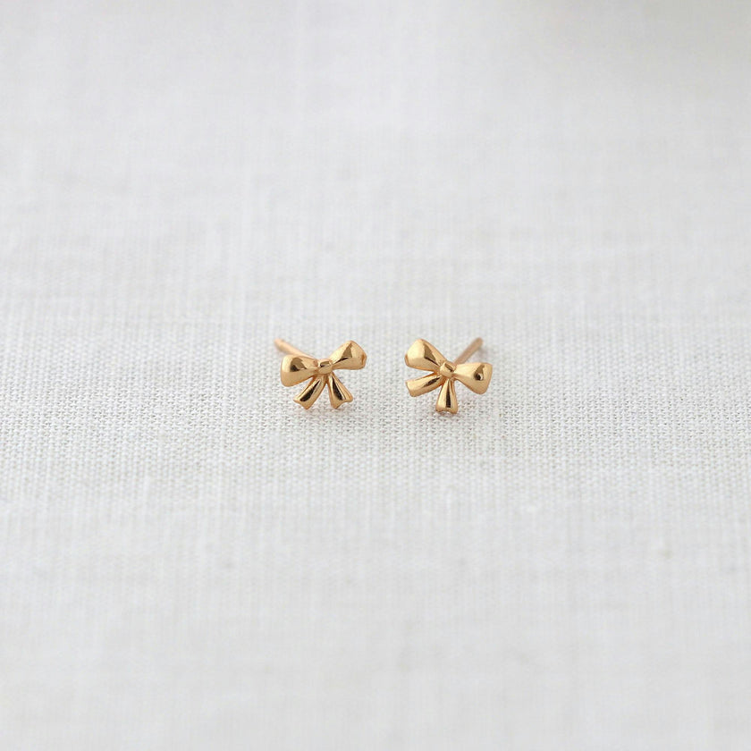 Bow Stud Earrings