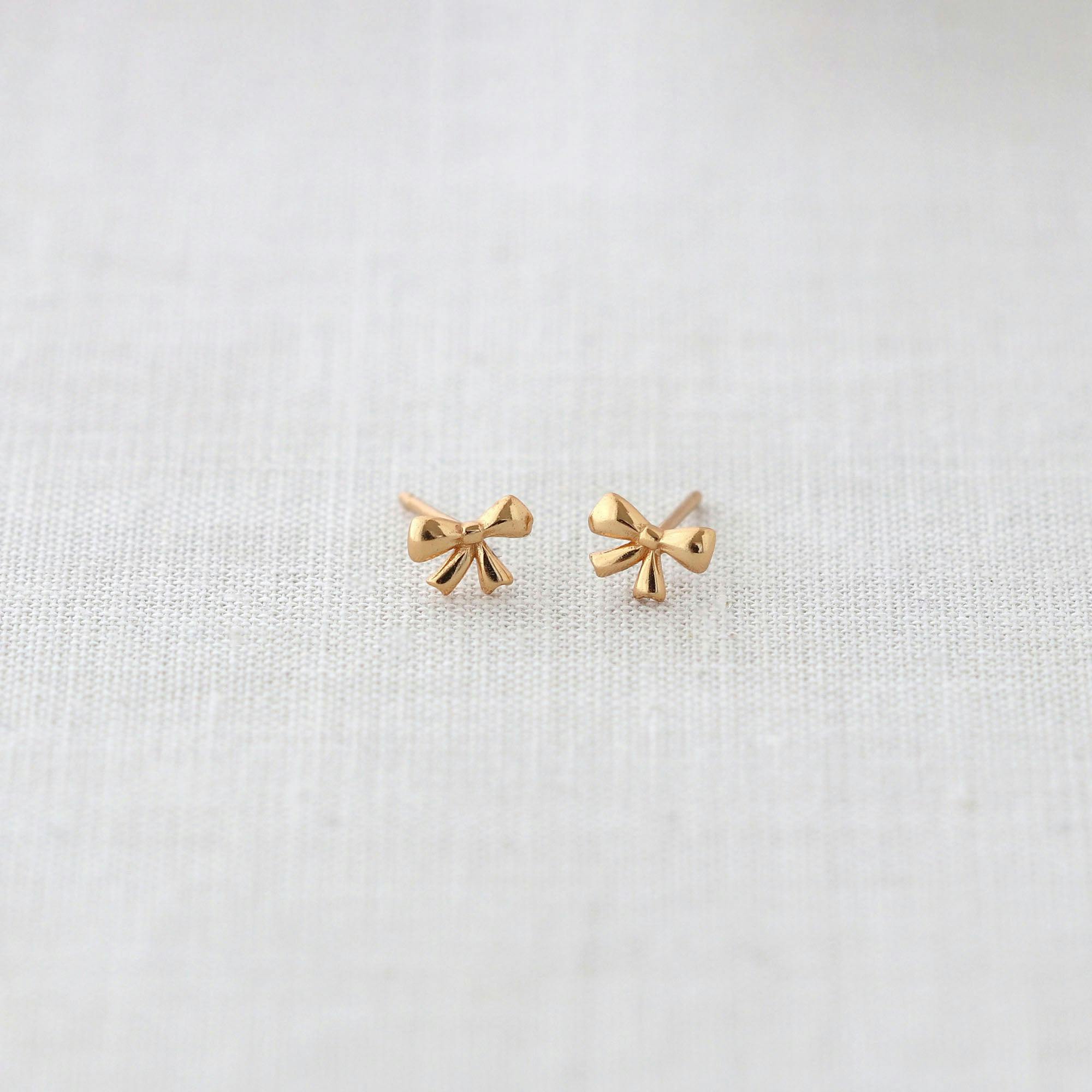 Bow Stud Earrings