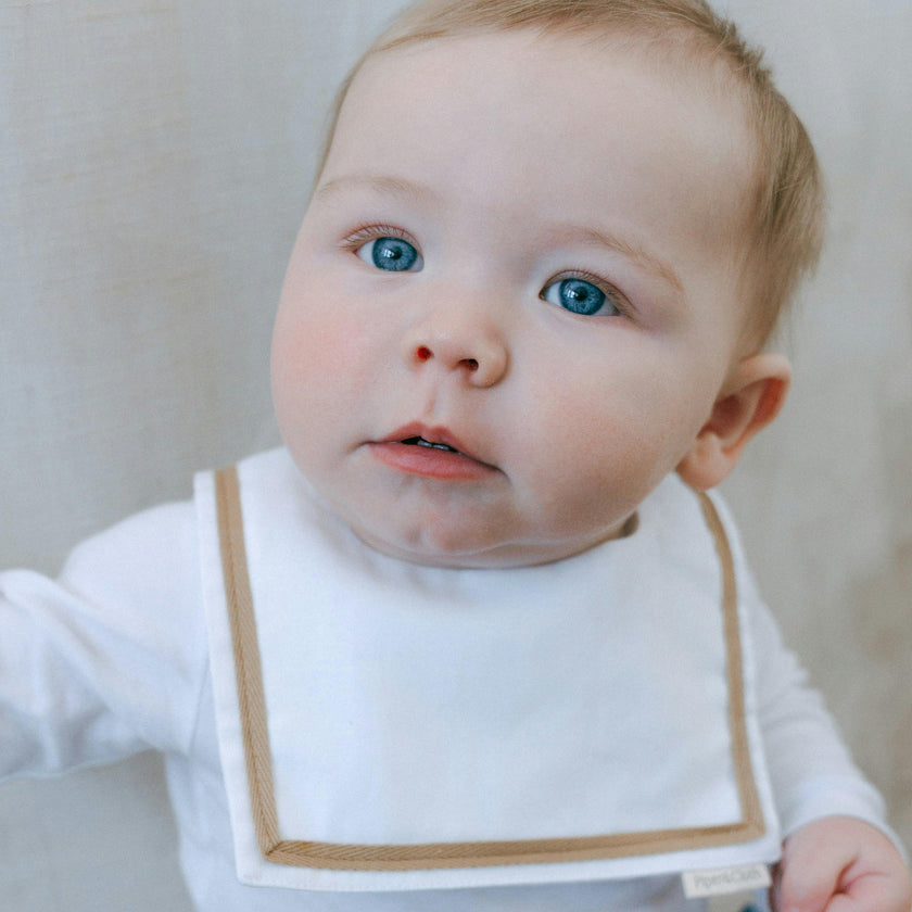 Sailor Style Collar-Milk