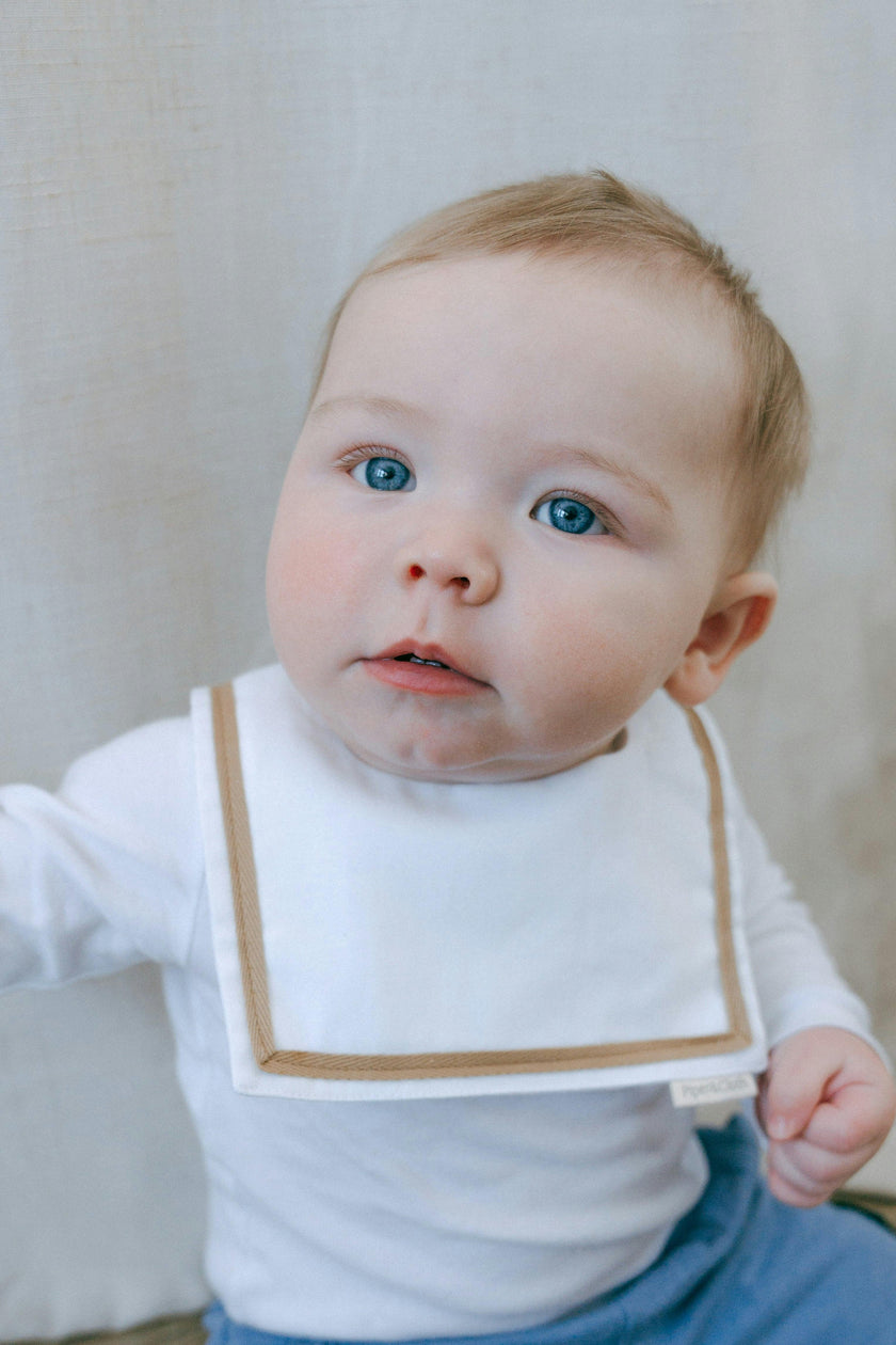 Sailor Style Collar-Milk