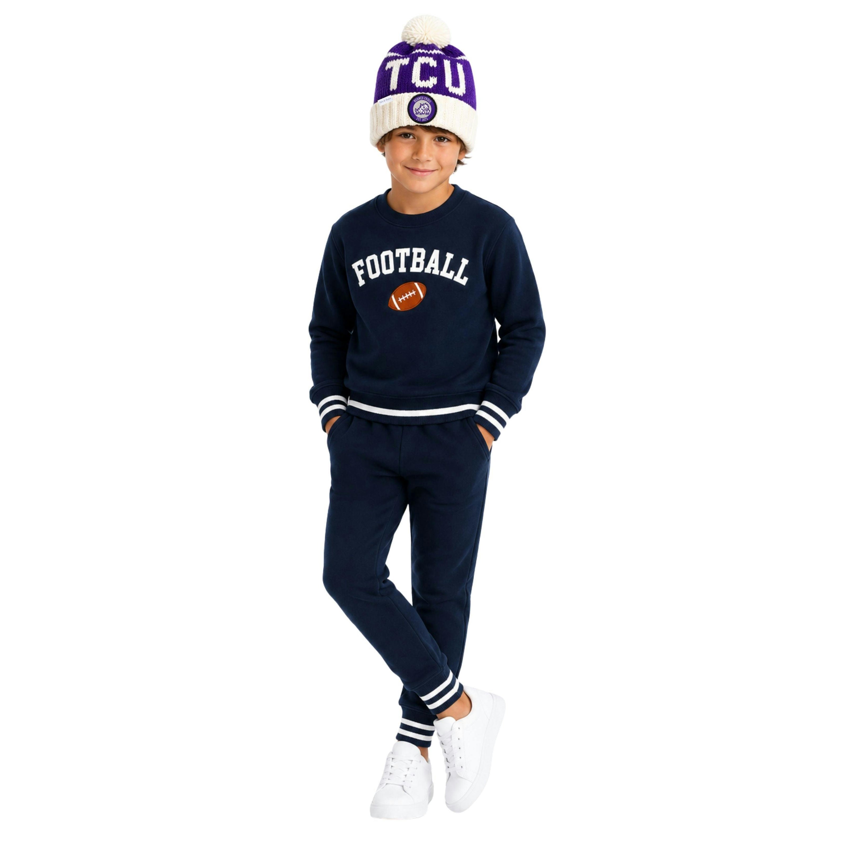 TCU Horned Frogs Bobble Hat