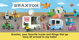 My Big Truck, Little Truck Personalized Board Book