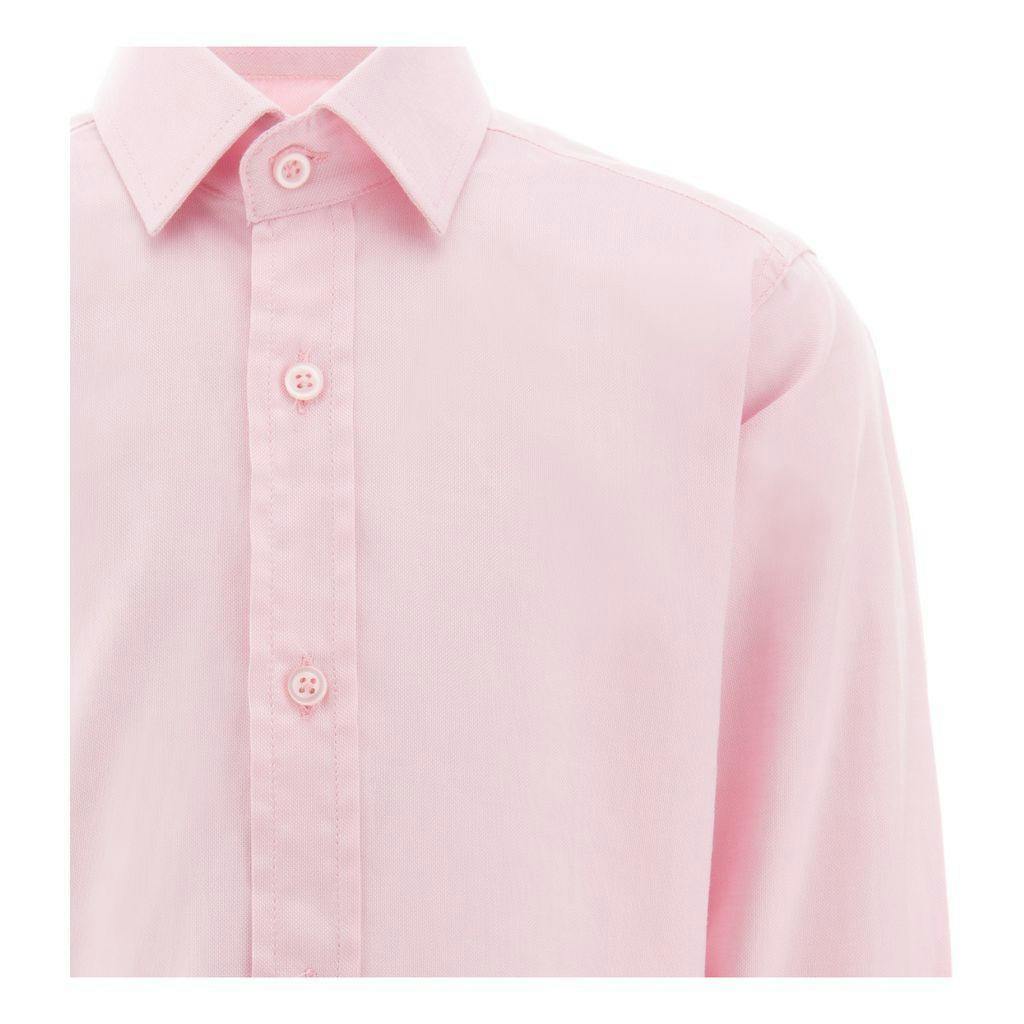 Pink Oxford Dress Shirt