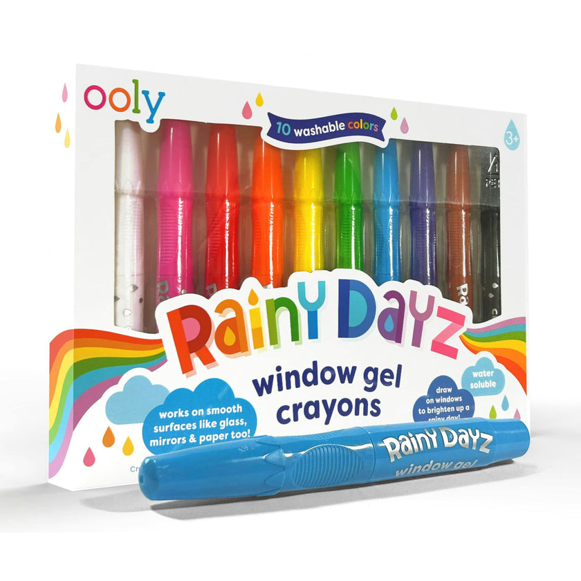 Rainy Dayz Window Watercolor Gel Crayons - Set of 10