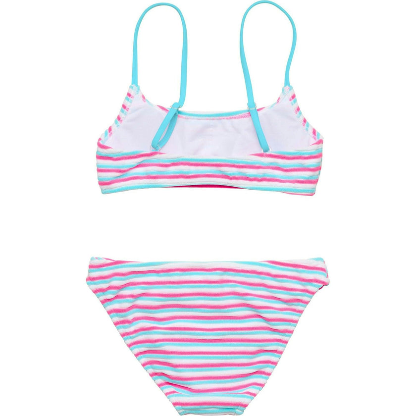 Sorbet Stripe Teen Crop Bikini