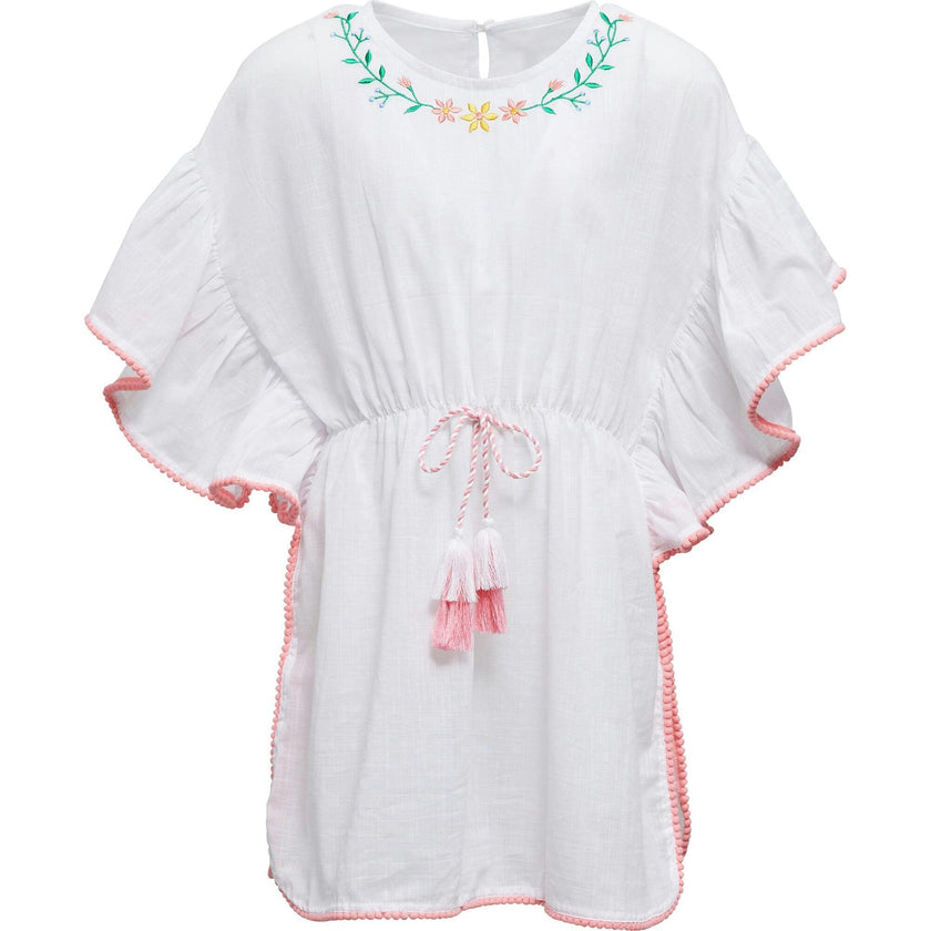 White Spring Fling Cover Up