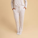 Laurel Leopard Women's Luxe Pajama Pant Set
