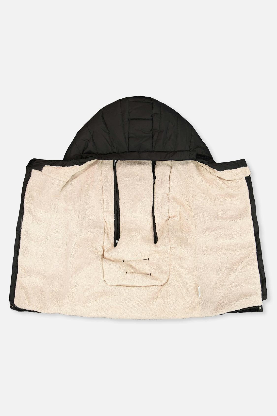 Evolutive Footmuff For Car Seats and Strollers Black
