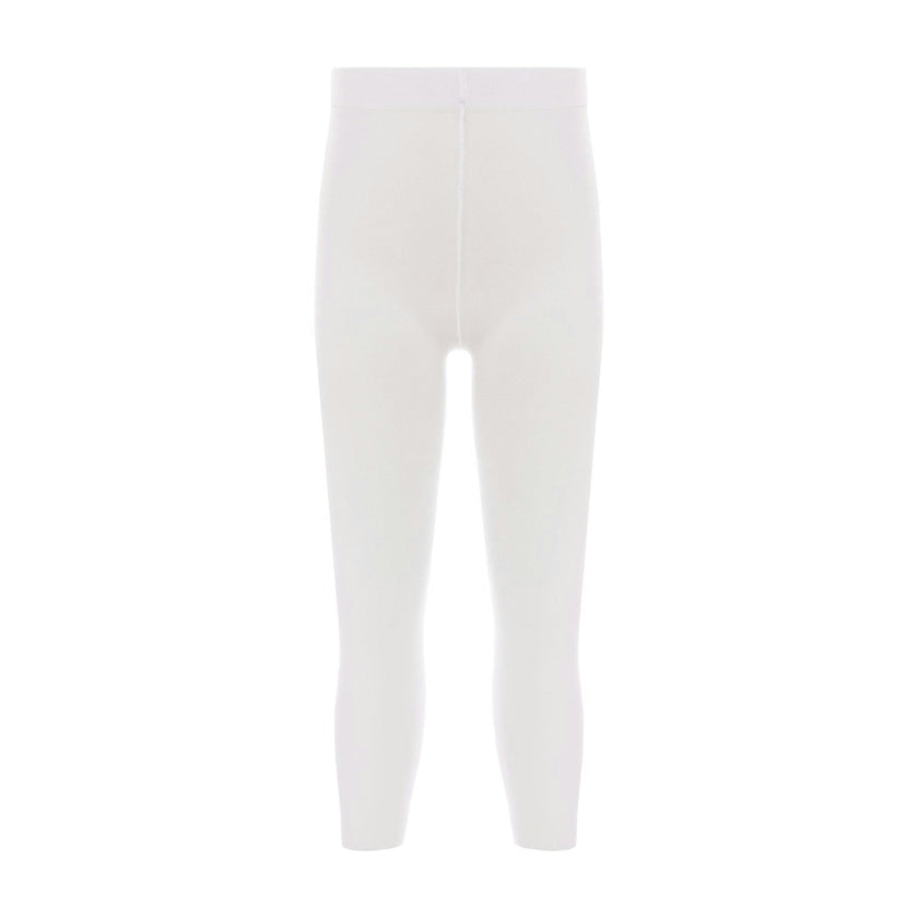 White Cotton Tights