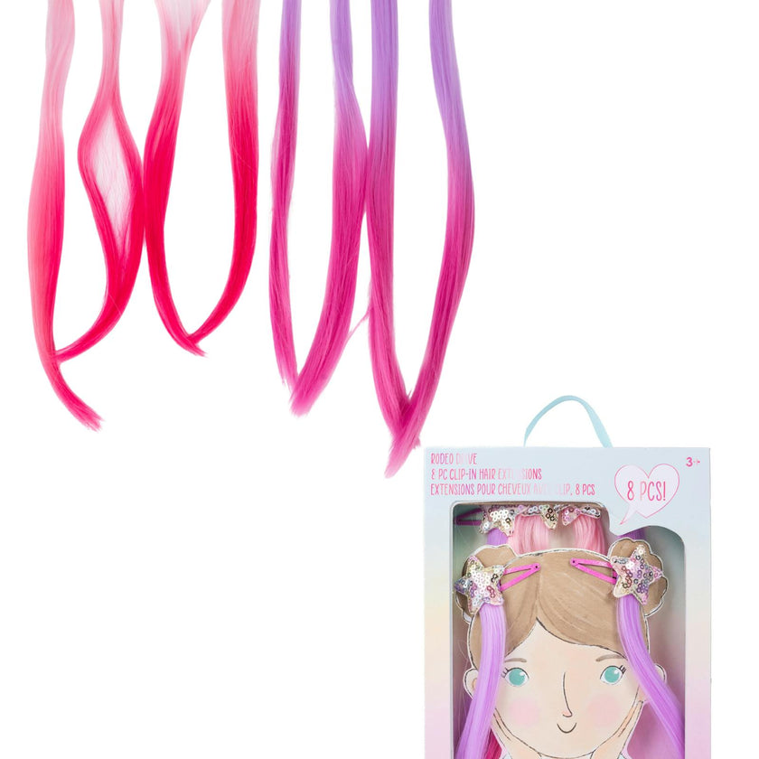 Rodeo Drive Multi Colour Clip In Extensions