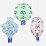 Vintage Botanical Lanterns