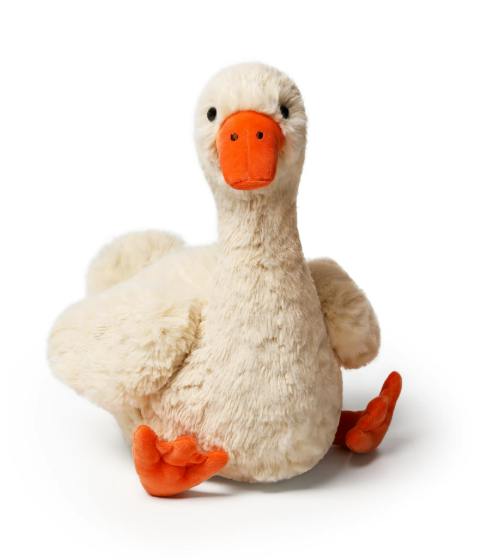 McHugs Cloudy Lucky Goose Weighted Plush Animal 25cm