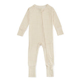 Sandstone Gingham Bamboo Sleeper