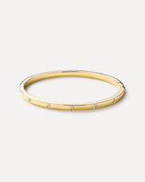 Gold Bangle Bracelet - Selena