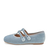 Florence Velvet Double Strap Mary Janes