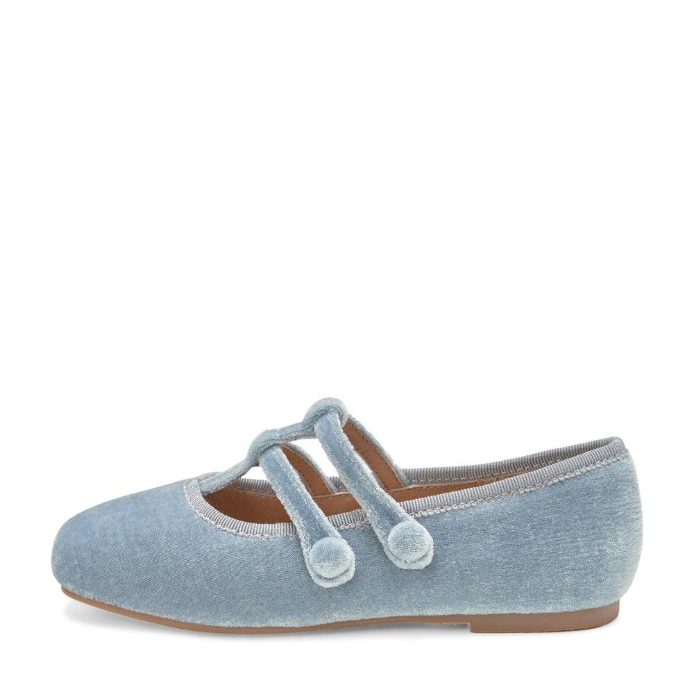 Florence Velvet Double Strap Mary Janes