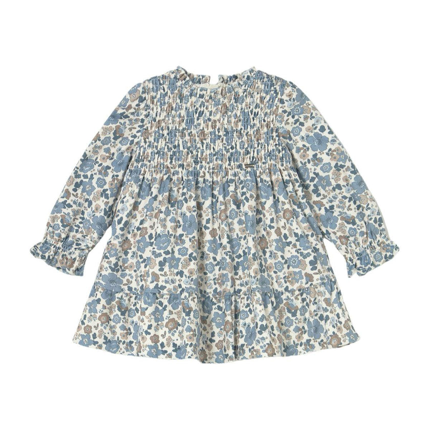 Baby Ruffled Velvet Dress