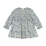Baby Ruffled Velvet Dress