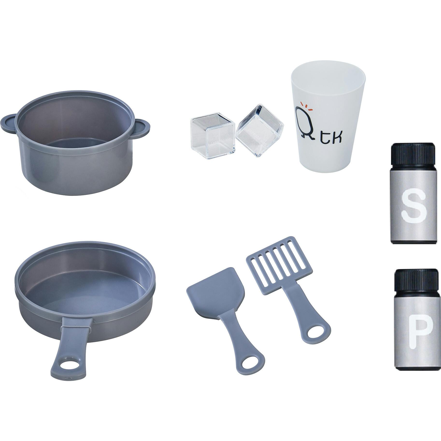 Little Chef Milano Classic Kids Kitchen Playset With 10 Accessories