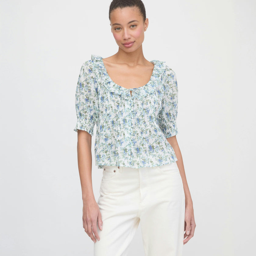 The Camri Top - English Daisy