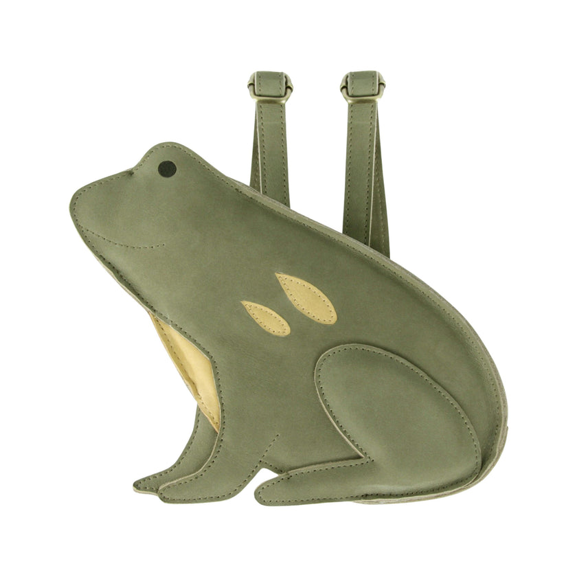 Pierre Backpack | Frog | Stone Nubuck