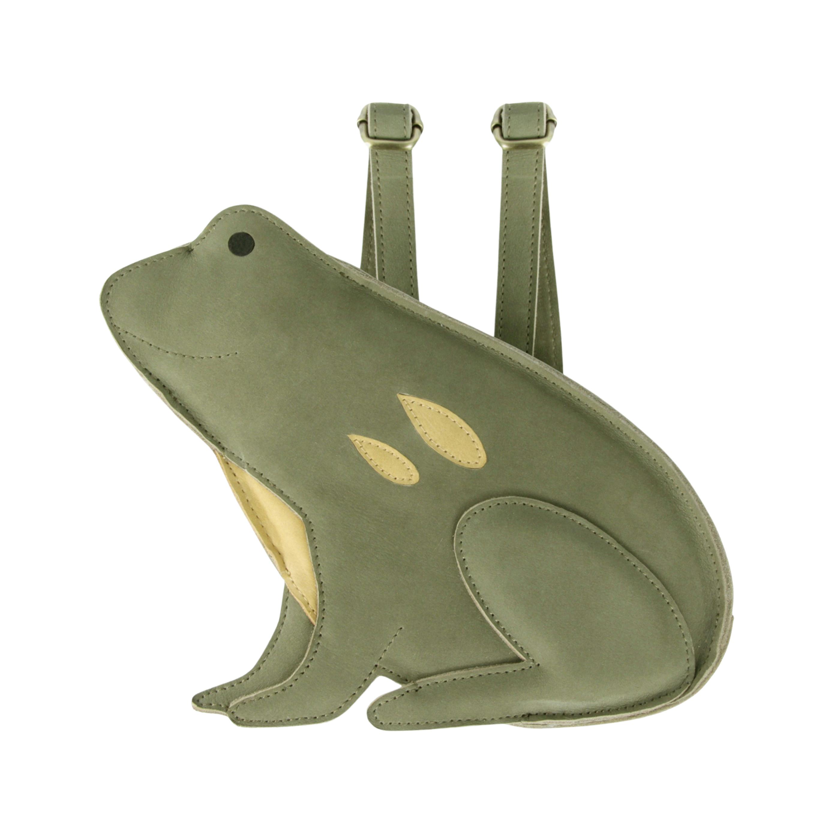 Pierre Backpack | Frog | Stone Nubuck
