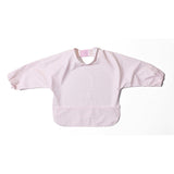 Magnetic Long Sleeve Bib - Petal Check