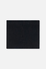 Baby Ribbed Knit Neckwarmer Black