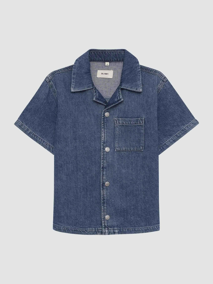 Ezra Shirt Toddler Boys High Tide