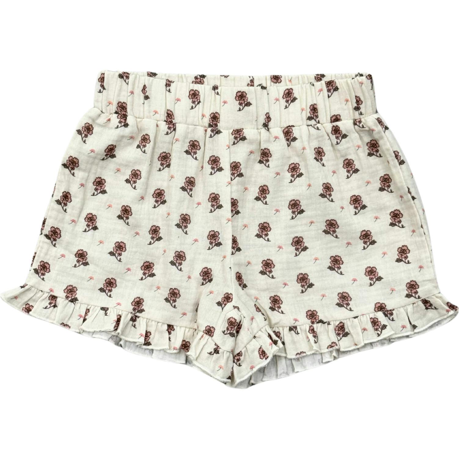 Ruffle Gauze Shorts
