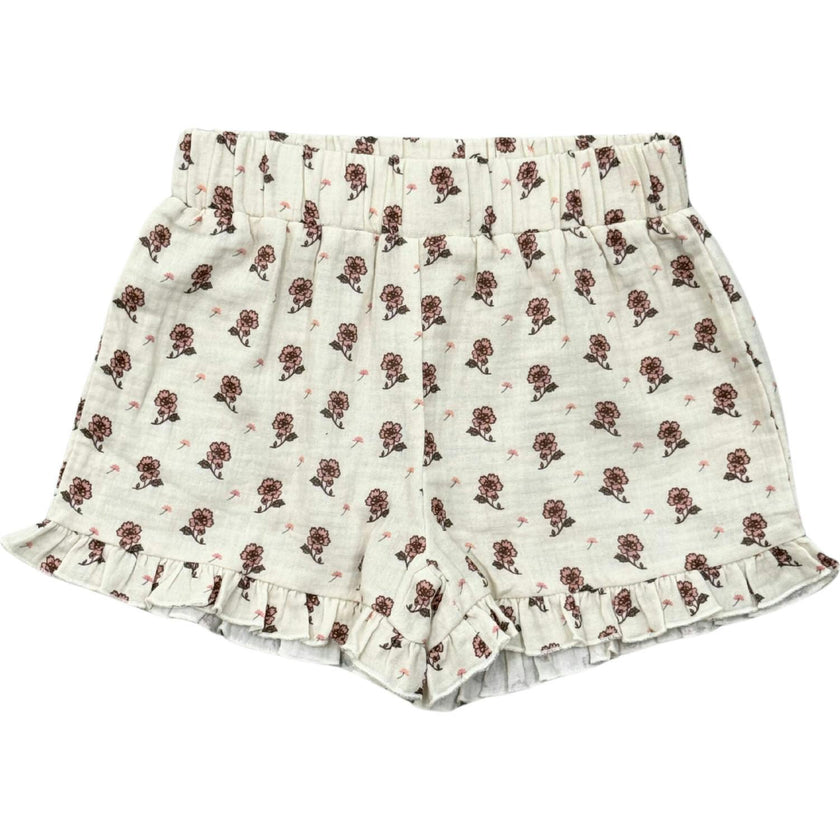 Ruffle Gauze Shorts