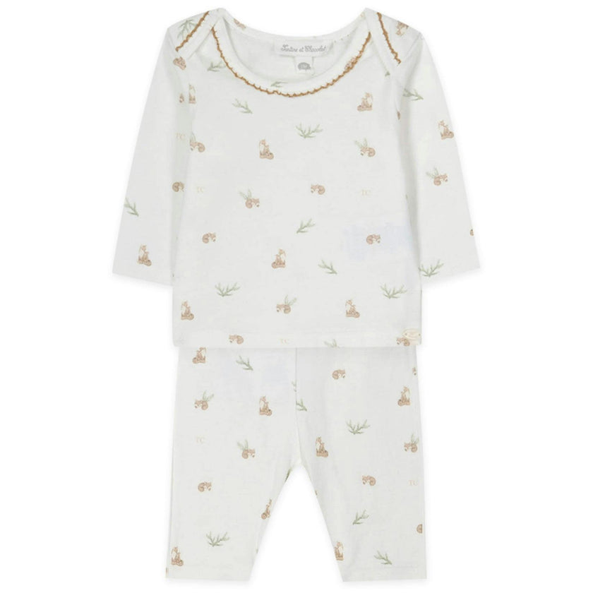 TARTINE ET CHOCOLAT Squirrel Friends Pajama Set