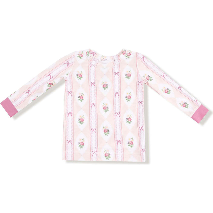 Ogee Lace Floral - Long Sleeve Loungewear Set