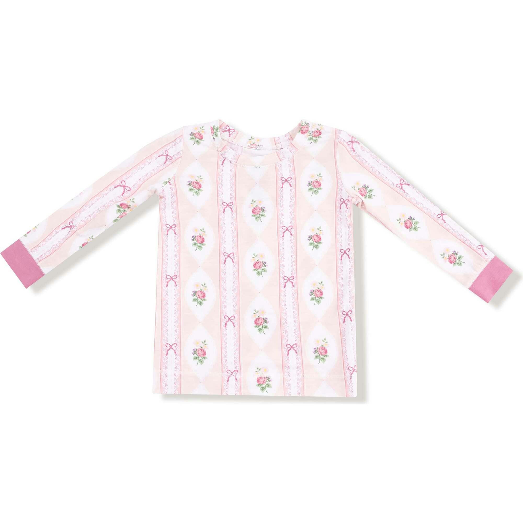 Ogee Lace Floral - Long Sleeve Loungewear Set