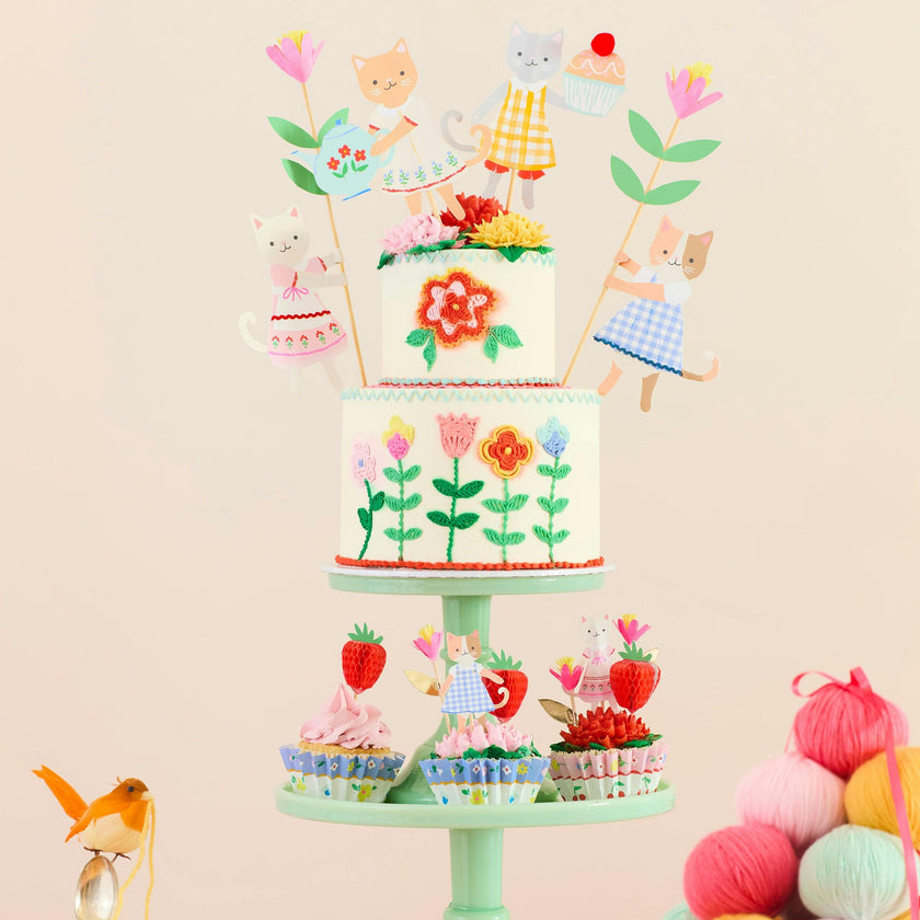 Kitten Club Cake Toppers