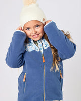 Kids Hydrangea Fleece Jacket