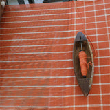 Cushion Geo Block Terracota
