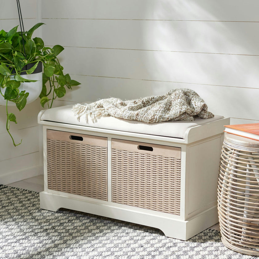 Landers 2-Drawer/Cushion Storage Bench