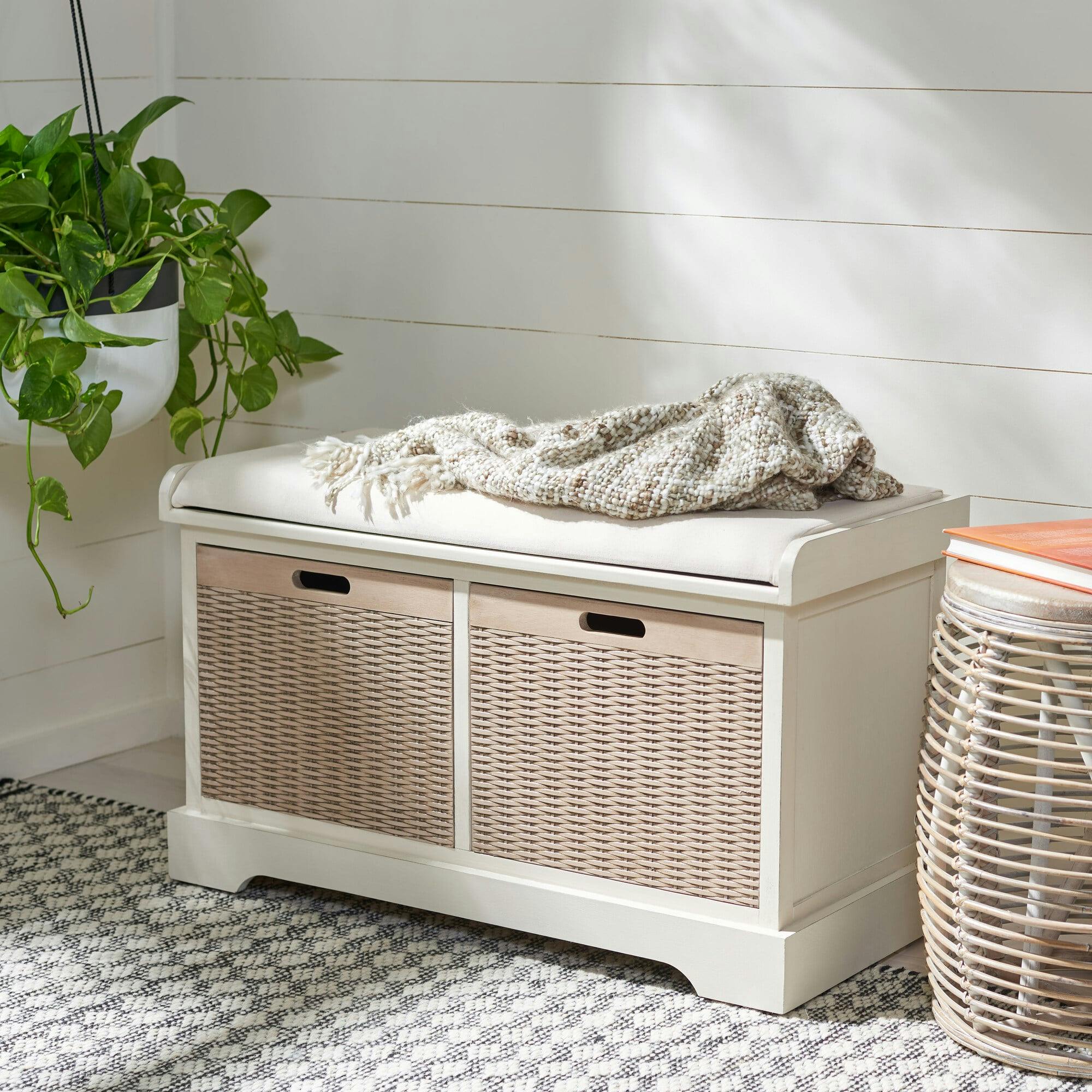 Landers 2-Drawer/Cushion Storage Bench