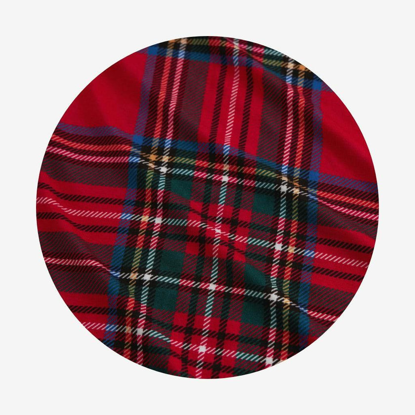 Red Tartan Plaid Dog Bandana