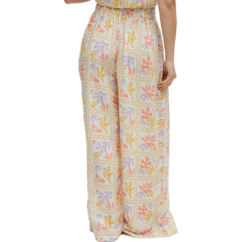Matisse Wide Leg Patchwork Floral Print Trouser