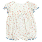 TARTINE ET CHOCOLAT Floral Romper - Nacre