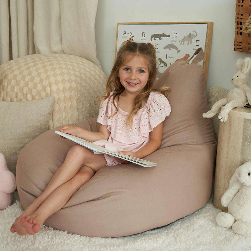 ZICOTO Comfy Bean Bag Chair for Kids - Cozy & Stylish Bean Bag Cover for a Soft Lounger - Durable & Lightweight Bean Bag Chair for Toddlers, Boys & Girls