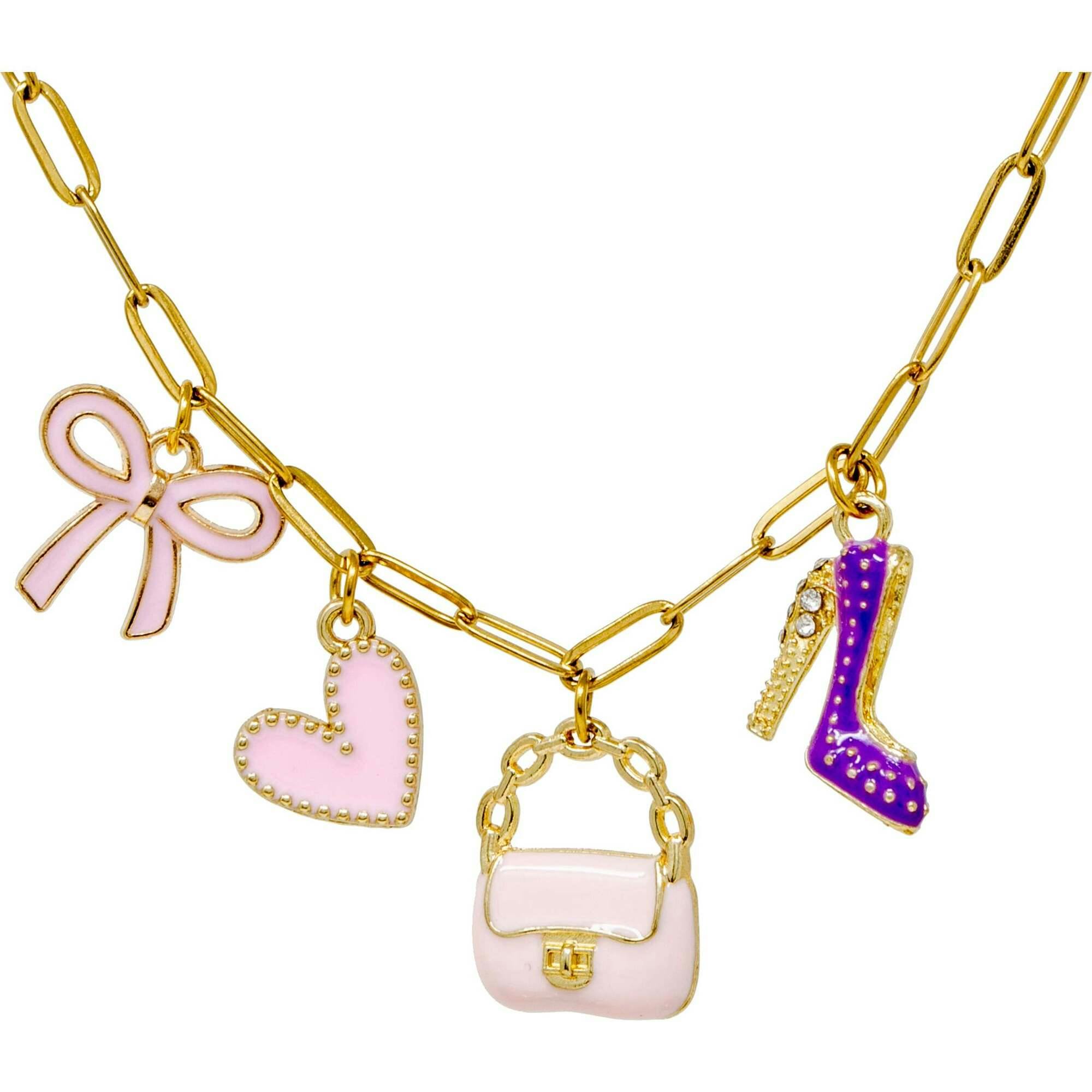 Fashion Multi Charm Necklace