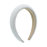 Multicolored Wide Beaded Headband