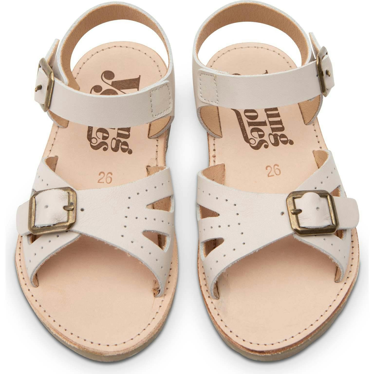 Pearl Sandal Vanilla, White