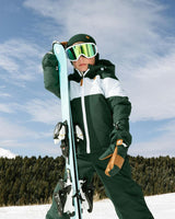 Kids Winter Coat in Ivy Green