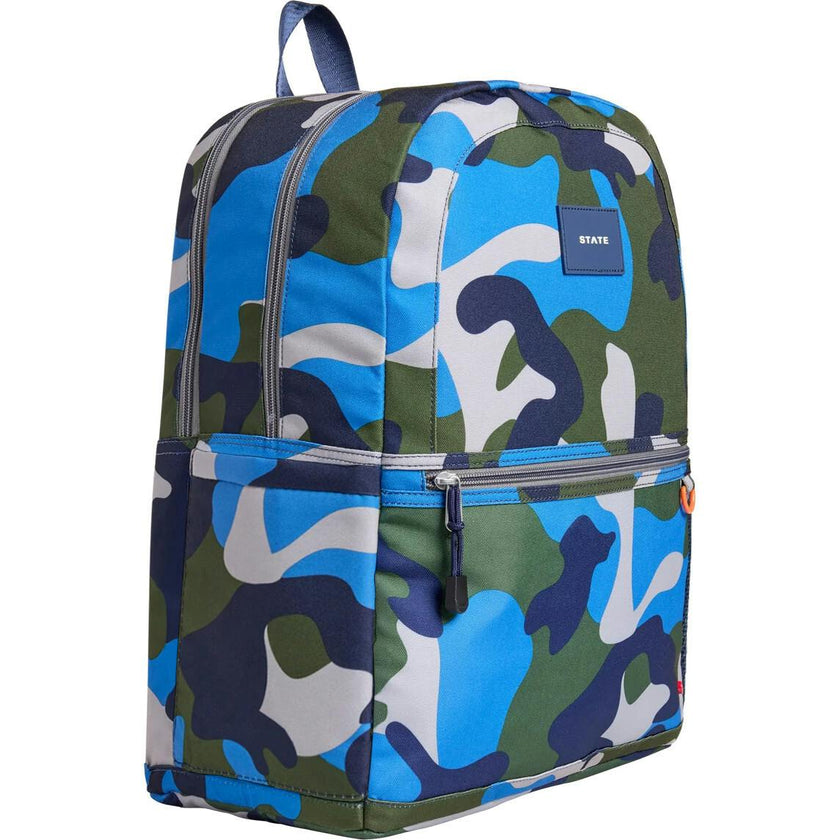 Kane Double Pocket Backpack, Camo